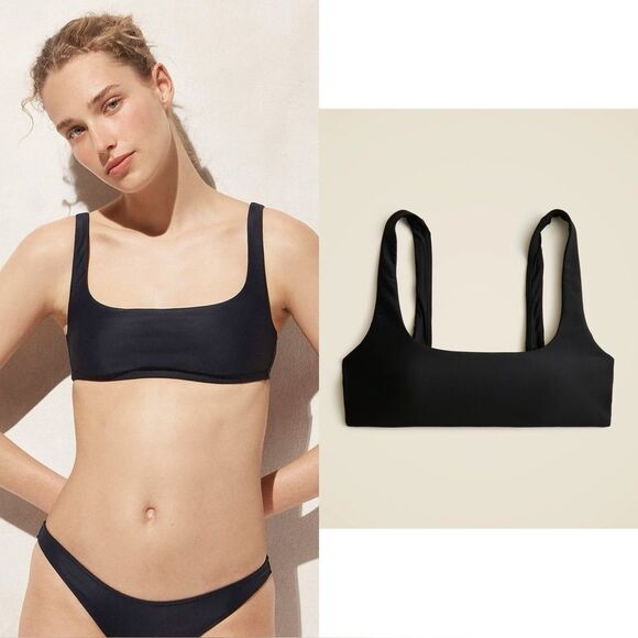 J. Crew Other - NWT J CREW Claudia bikini top in Classic Sculpt IN BLACK
